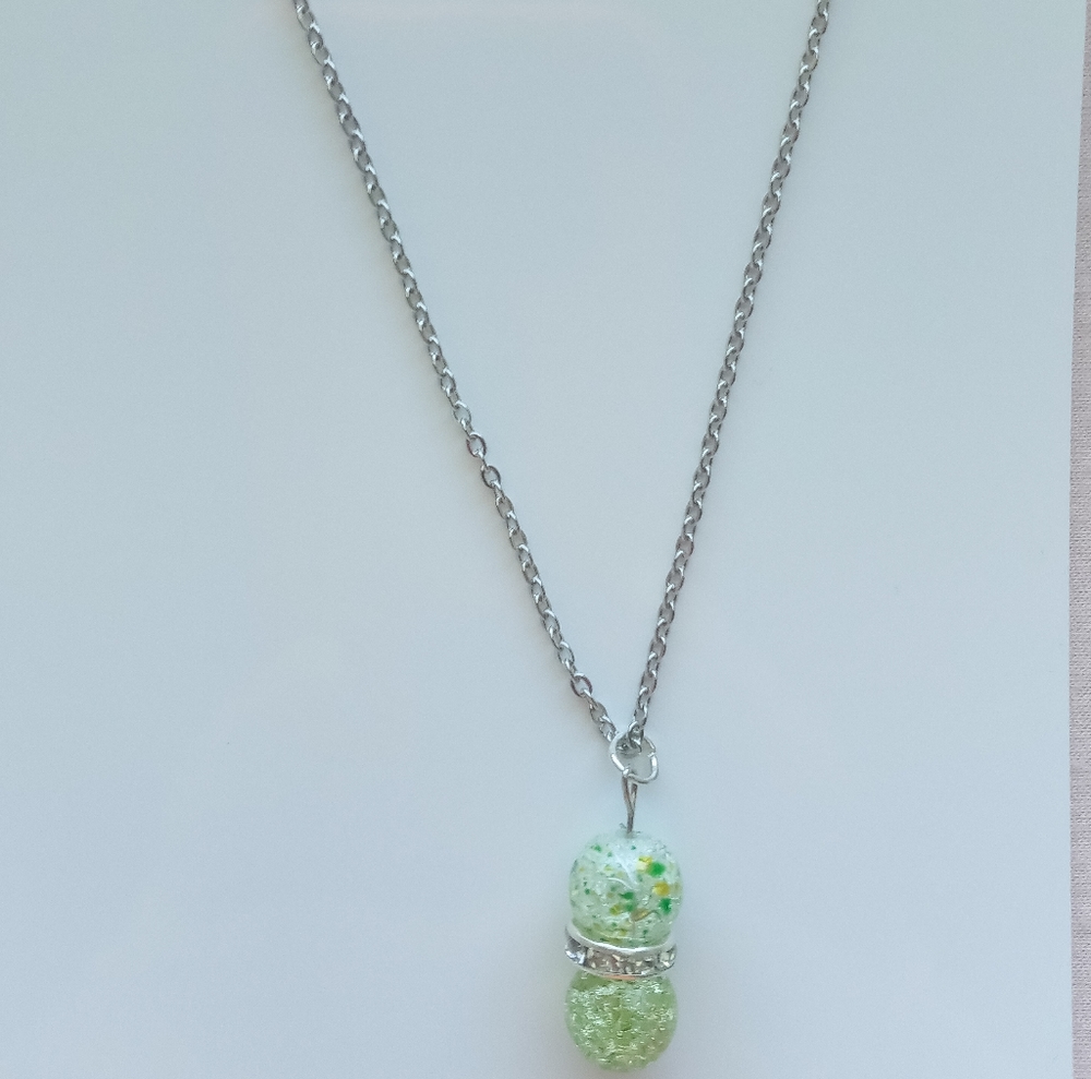 Necklace green Women,Anniversary,Wedding,Birthday